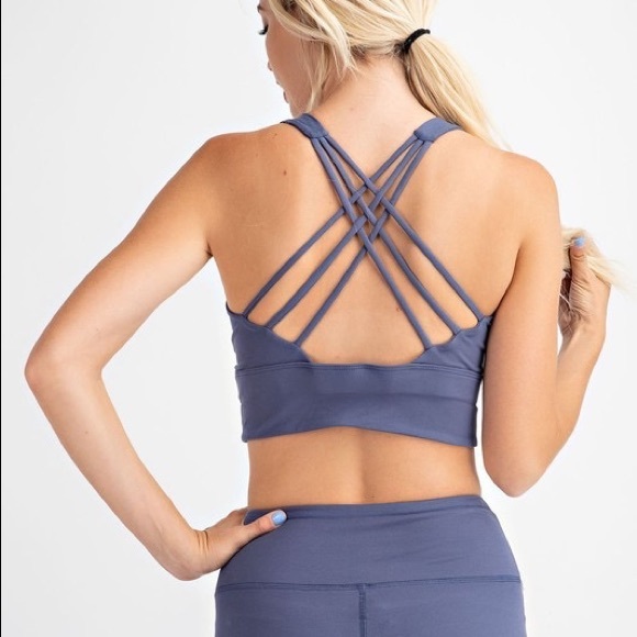 Rae Mode Cross Back Sports Bra - Picture 6 of 6